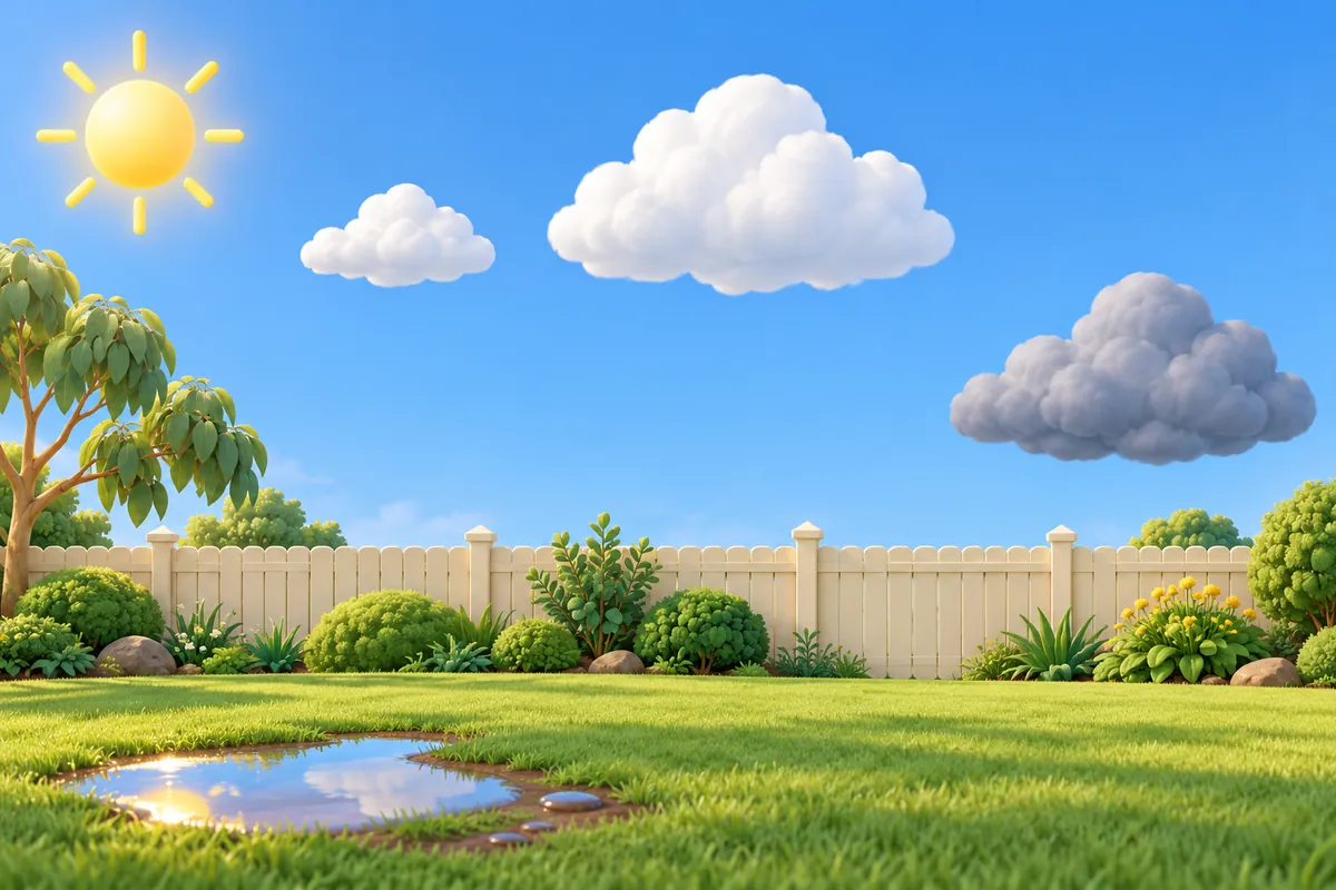 Painted picture for the question What are clouds made of?