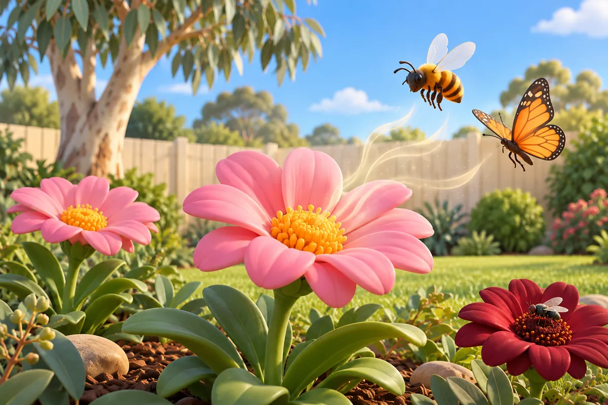 Painted picture for the question Why do flowers smell nice?