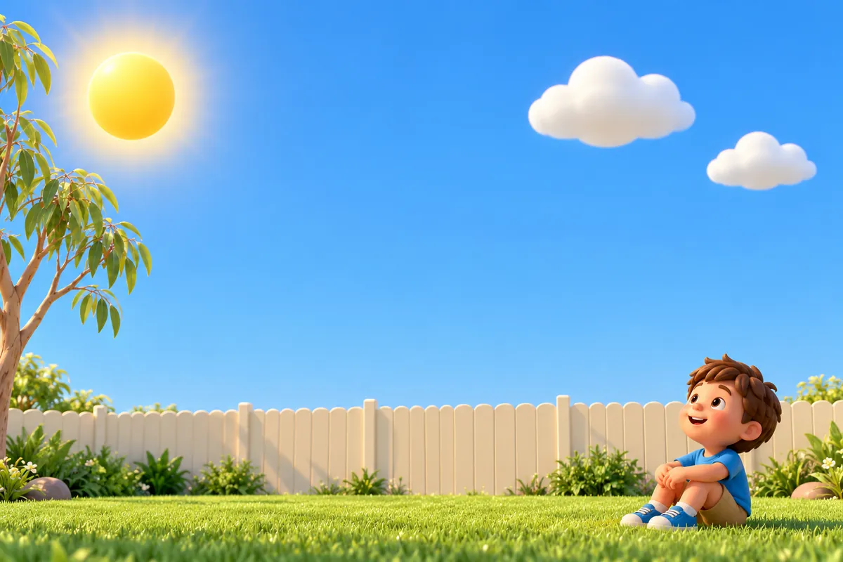 Painted picture for the question Why is the sky blue?