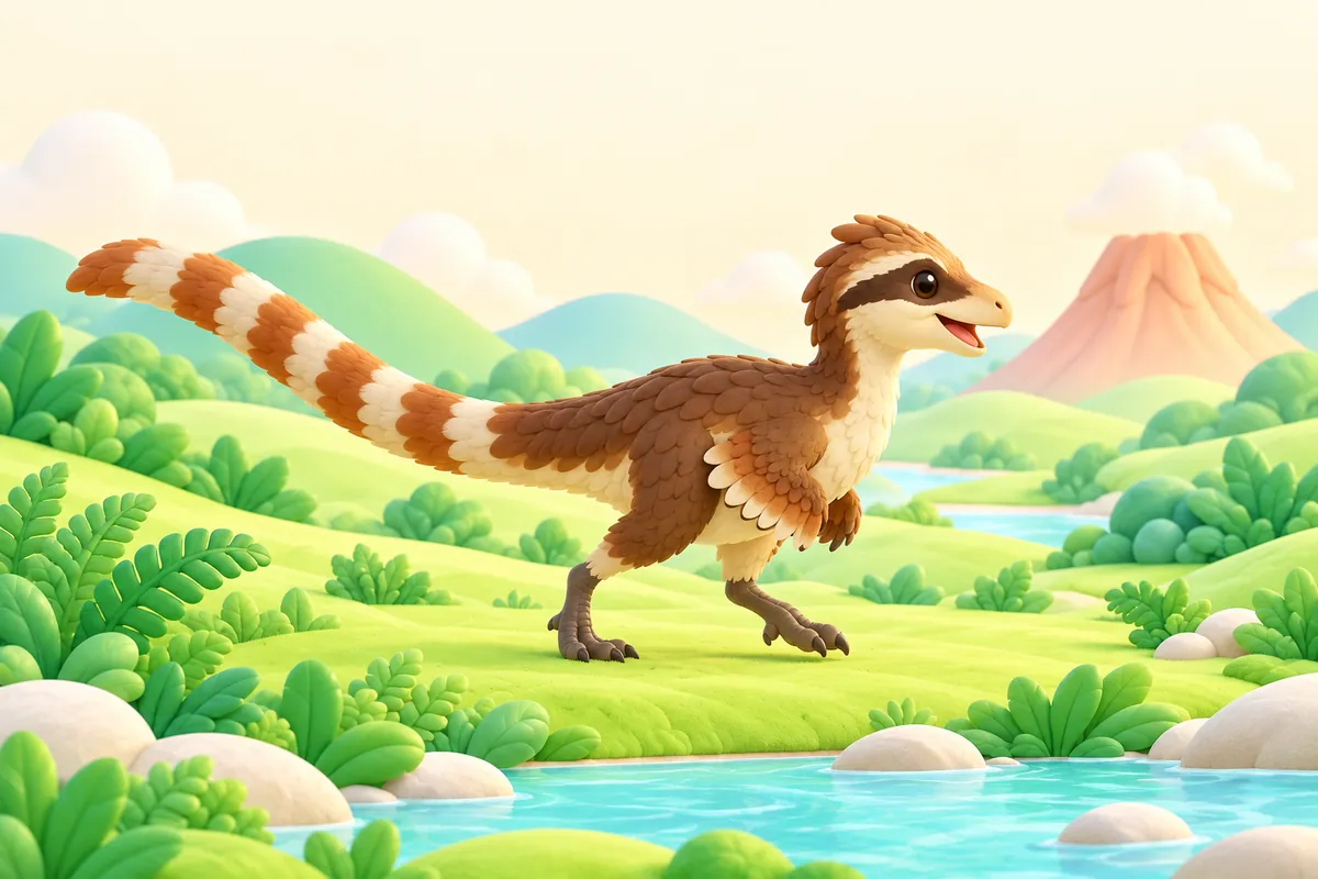 Painted picture for the question What colour were dinosaurs?