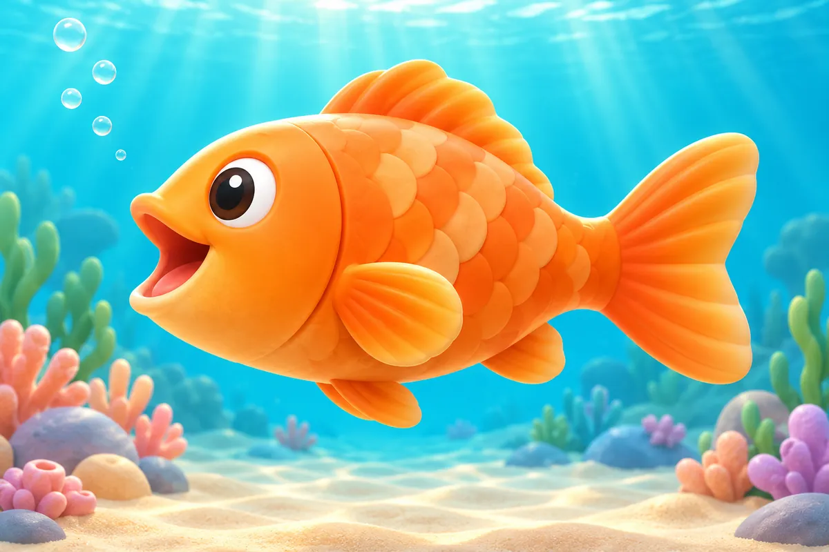 Painted picture for the question How do fish breathe underwater?