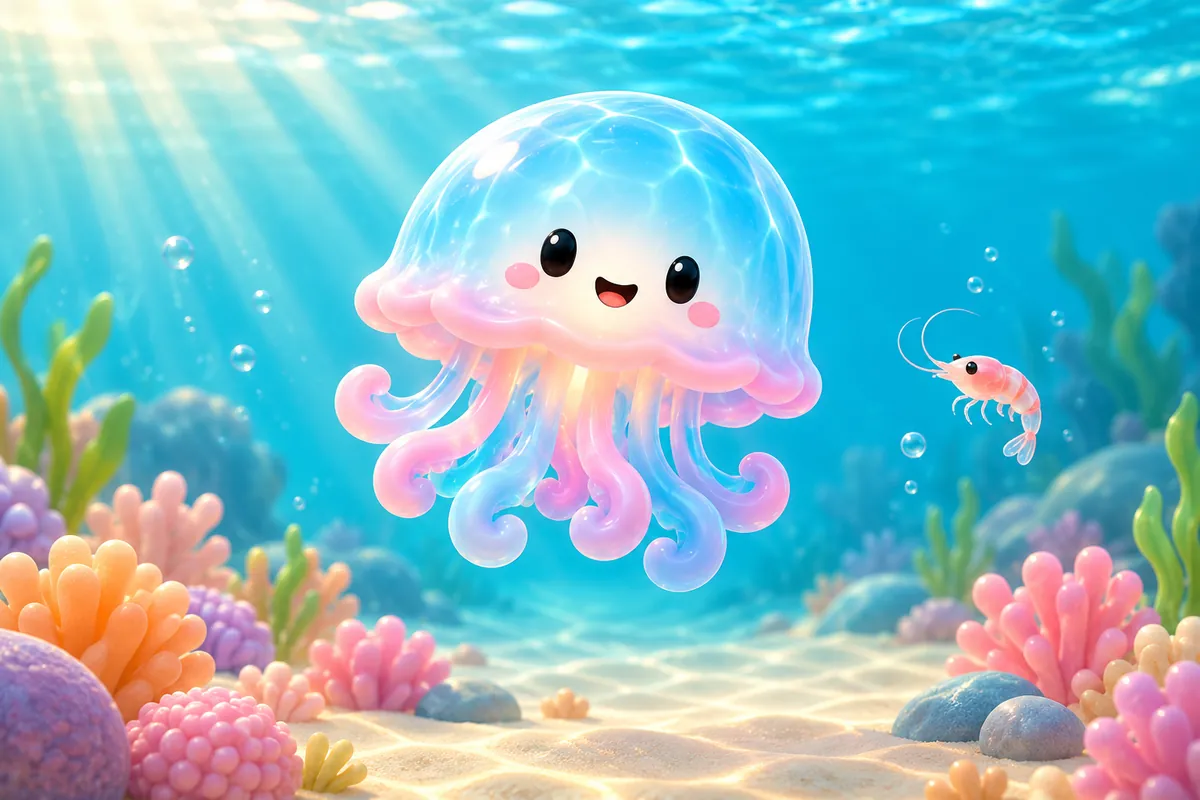 Painted picture for the question Do jellyfish have brains?